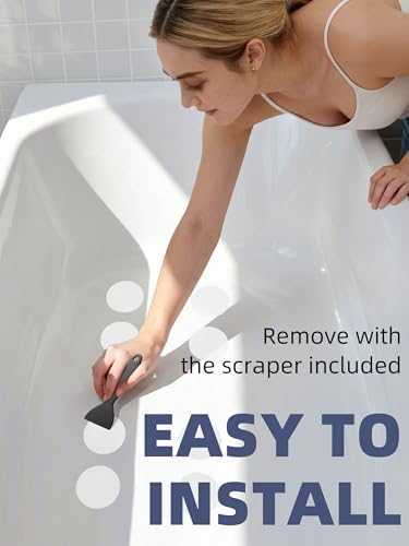 Secopad 12PCS Round Non Slip Bathtub Stickers - Image 6