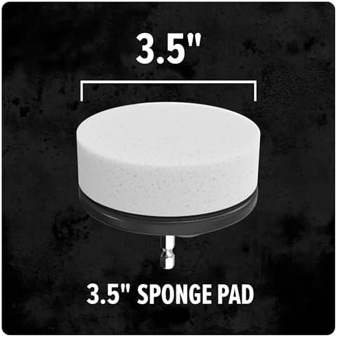 Dirt Devil Foam Sponge Pad Cleaning Set, 3 Piece, 3.5" Sponges - Image 4