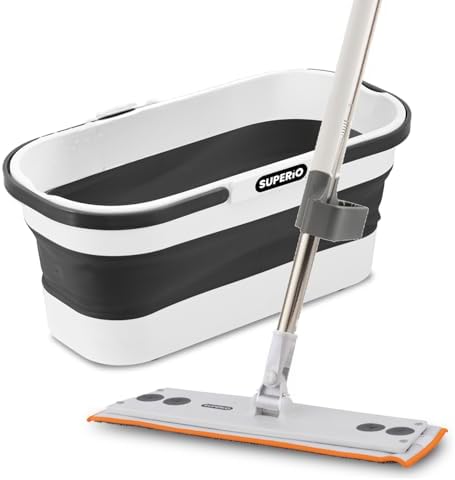 Superio Fold N' Go 10L Collapsible Mop Bucket by Superio