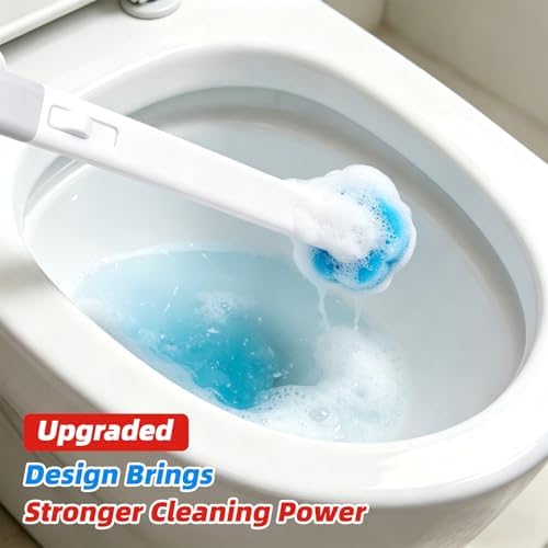 2 Pack Disposable Toilet Brush - Image 2