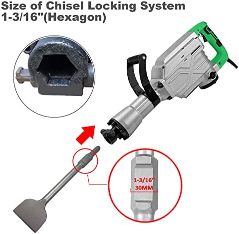 JACKCHEN 4 Inch Wide Tile & Removing Tile and Stone Chisel - Image 5
