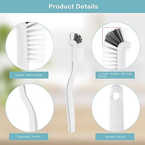 8 Pcs Dish Brush Bottle Bathroom Scrub Brushes Kitchen Cleaning Brush Right - Image 6