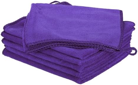 HARFINGTON 6 Pack Microfiber Cleaning Cloth by HARFINGTON