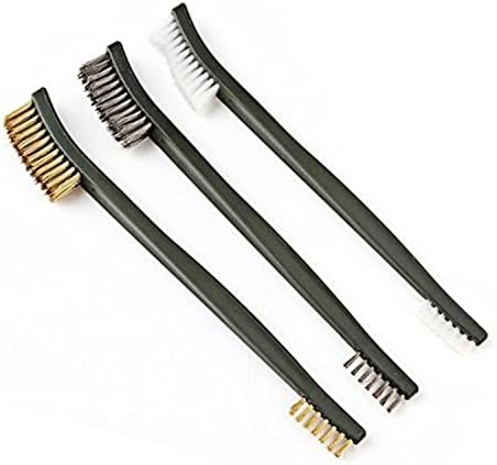 Mini Wire Brush Set, Paint and Dirt Remover, Cleaning Welding Slag and Rust by Unknown