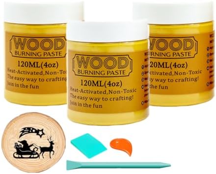 JAJADO 3 Jars Wood Burning Paste by JAJADO