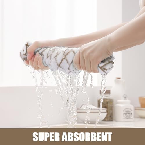 Homaxy Premium Kitchen Towels, Check Design - Image 5