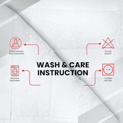 Infinitee Xclusives 100% Cotton Luxury Wash Cloths - Image 6
