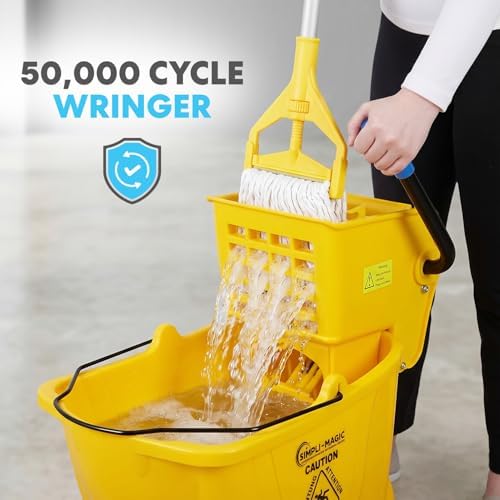 Simpli-Magic Commercial Mop Bucket - Image 3