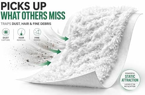 40-Count Disposable Dry Sweeping Cloths - Image 3