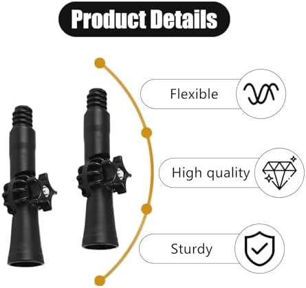 2 PCS Mop Extension Pole Adapter Rotatable Angle Adaptor Broom Handle Adapter - Image 3