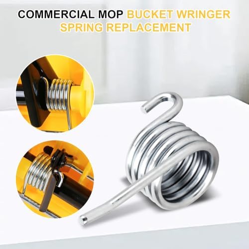Commercial Mop Bucket Wringer Spring Replacement: Wringer Spring Compatible - Image 4