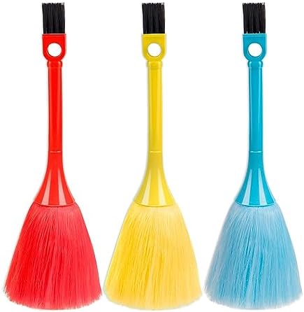 ZORZA 3Pcs Mini Dusting Brush Fluffy Microfiber Duster Anti Static Keyboard by Unknown