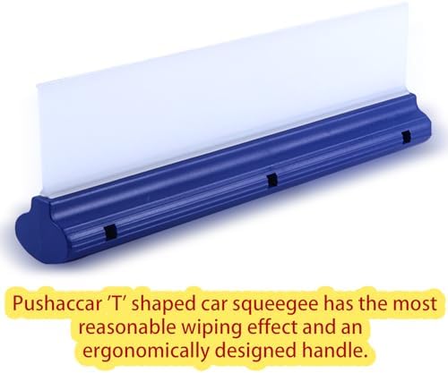 Blue Silicone T-Bar Car Squeegee - Image 5