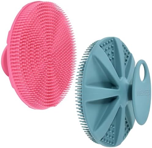 INNERNEED Food-Grade Soft Silicone Body Scrubber Shower Brush by INNERNEED