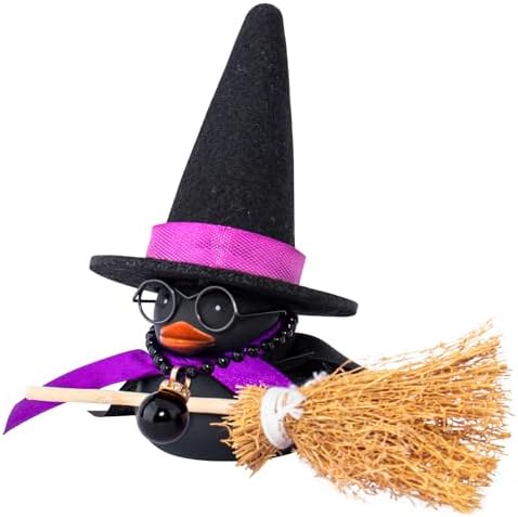 wonuu Car Rubber Duck Halloween Decoration, Magic Hat by wonuu