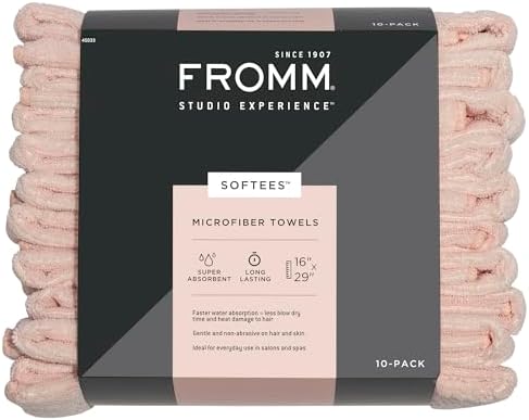 Fromm Softees Microfiber Salon Hair Towels by Fromm