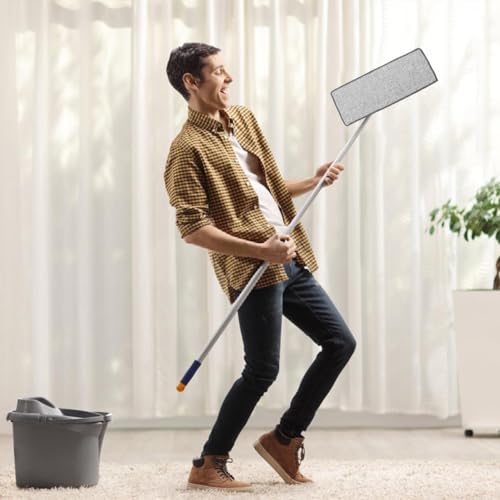 4 Pack Microfiber Mop Replacement Pads Washable Flat Mop Pads Refills - Image 5