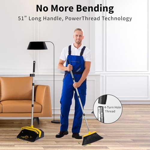 Broom and Dustpan Set for Home - Image 4