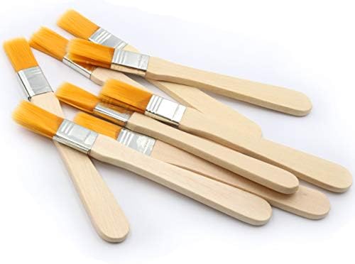LBY 10pcs Household Cleaning Dusting Brush, 135mm Paint Brush Small Size - Image 2