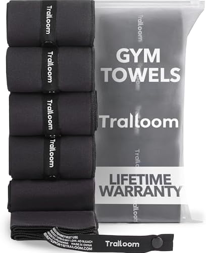 Trailoom Microfiber Gym Towels, Quick Dry, Highly Absorbing by Trailoom
