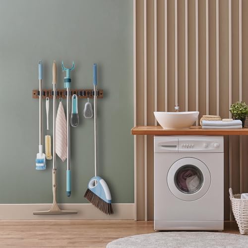 OUTNILI Mop and Broom Holder Wall Mount - Image 2