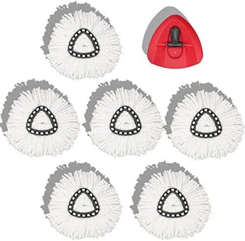 homsis 6+1 Pack Mop Replace Head by homsis