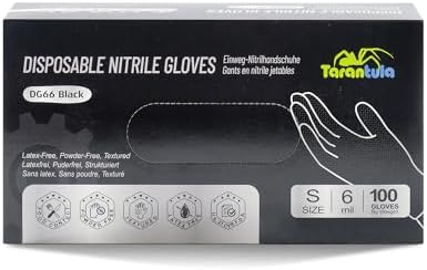 6-mil Disposable Nitrile Gloves, Food-Safe & Powder-Free by Tarantula