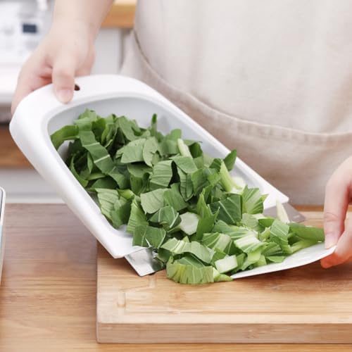 Foldable Kitchen Dustpan with Scraper, Portable Wall Hang Tool - Image 5