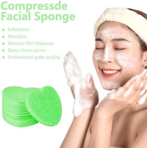 100-Count Compressed Facial Sponges - Image 3