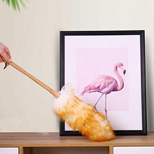 Feather Duster, Feather Duster, Dust Brush 2 Pack Lambswool - Image 6