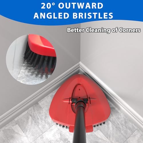 2-Pack Replacement Spin Mop Scrub Brush Heads - Image 3