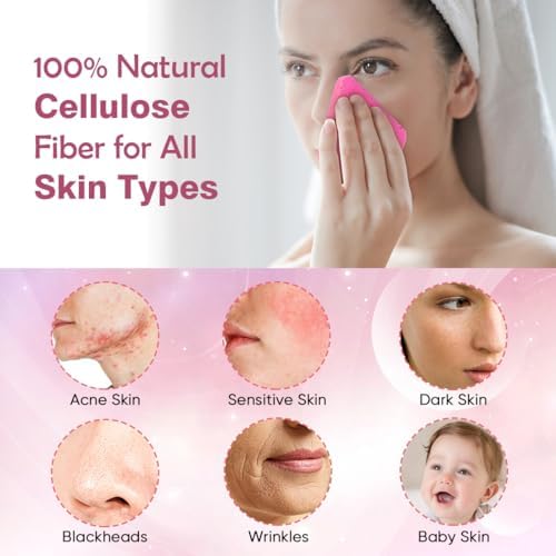 AIDEA Compressed Facial Sponges-48Count, Disposable Face Sponges - Image 2