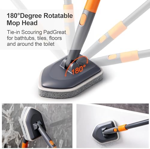 CLEANHOME Tile Tub Scrubber Brush - Image 6