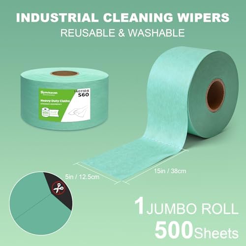Heavy Duty Cloths, Extra Absorbent Towels Jumbo Roll - Image 2