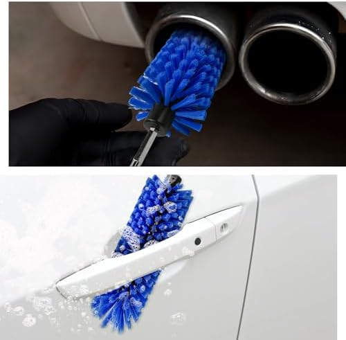 Drill Brush for Car Wheel, Highly Dense Wheel Rim Cleaning Brush - Image 6