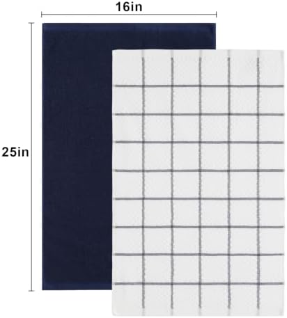 100% Cotton Kitchen Dish Towels, 6 Pack - Image 2
