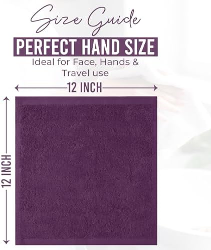 DAN RIVER 12 Pack Cotton Wash Cloths Set - Image 2