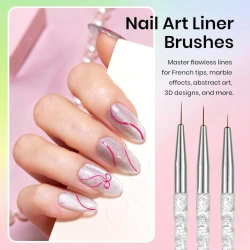 Beetles 31pcs Nail Art Brushes, Dotting Tools, Nail Art Pens, Dust Brush - Image 2