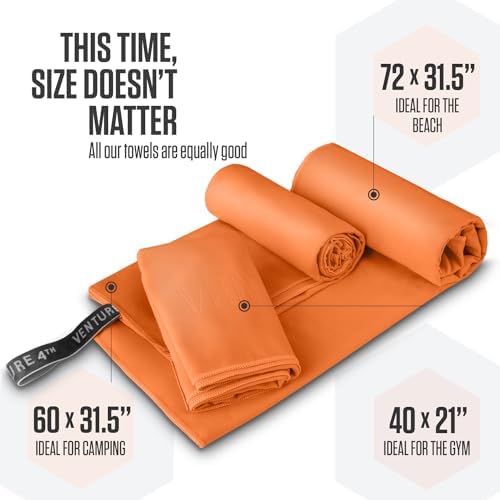 VENTURE 4TH Quick Dry Microfiber Towel - Image 7