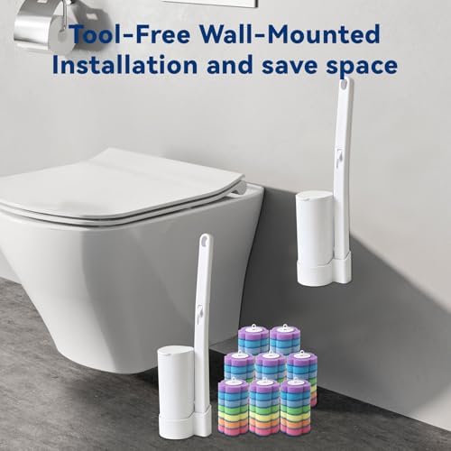 2-Pack Disposable Toilet Brush - Image 5