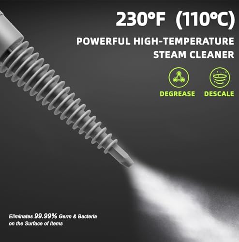 Handheld Steam Cleaner, Pressurized Multi-Surface Steam Shot - Image 4