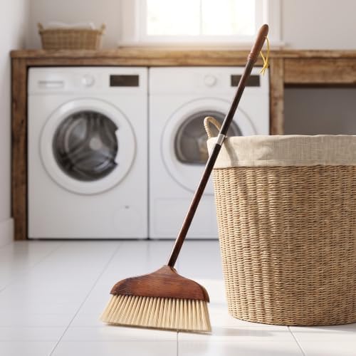 Wooden Indoor Soft Bristle Household Broom - Image 7