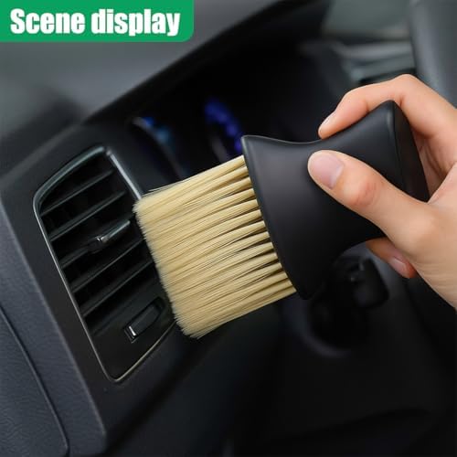 Car Interior Dusting Brush, No-Scratch Auto Detail Brushes - Image 6