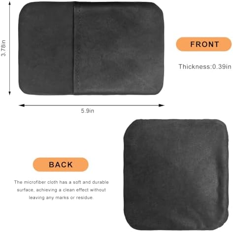 2 PCS Car Screen Cleaner, Square Microfiber Cloth Non-Scratch Auto Touchscreen - Image 2