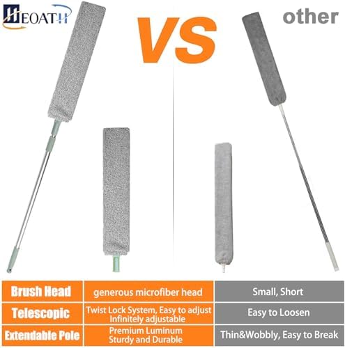 Dust Brush Under Appliance Microfiber Duster 40 - 55 in - Image 2