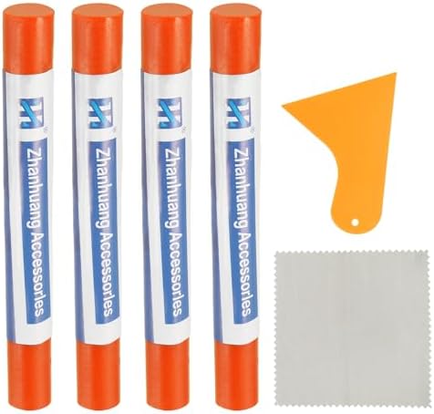 uxcell 4Pcs Wood Filler Sticks, Wood Repair Kit by uxcell