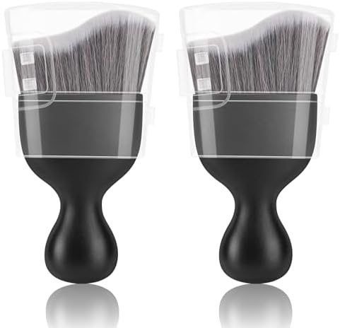 Amrules 2 Pcs Car Interior Detailing Brush Cleaning Tools, Dark Gray by Amrules