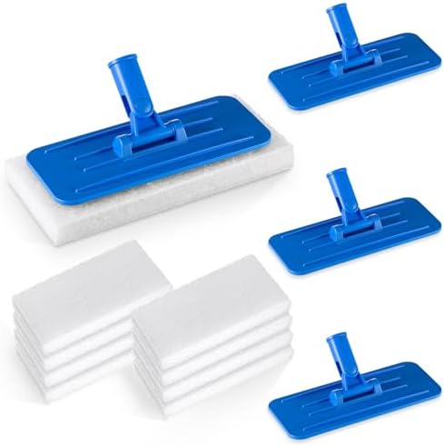 Maxdot 12 Pcs Swivel Threaded Scrub Floor Pad Holder by Maxdot