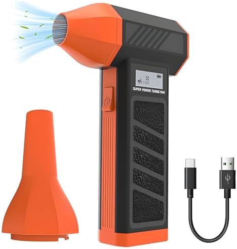 Compressed Air Duster, 110000RPM Cordless Mini Duster, 4-Speed Adjustable by Unknown