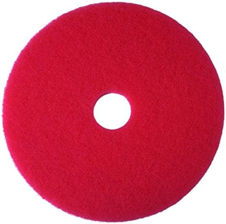 3M Red Buffer Pad 5100, 22 in by 3MIndustrial